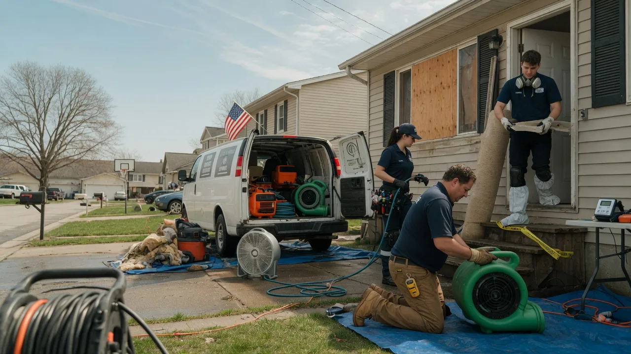 Water Damage Restoration in Carbon, IN near me